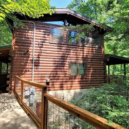Mountain Joy -Private Treehouse Style Cabin That Sleeps 4-Free Tickets แกตลิงเบิร์ก ภายนอก รูปภาพ